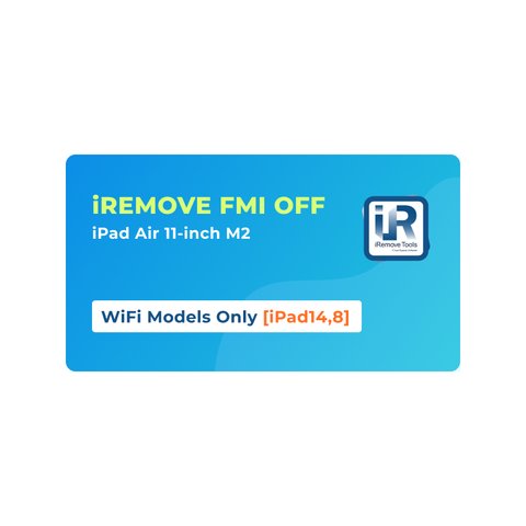 iRemove FMI OFF iPad Air 11 inch M2 WiFi Only [iPad14,8]
