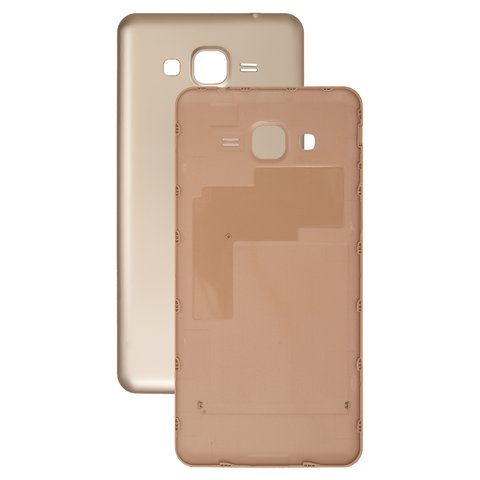 Tapa trasera para batería puede usarse con Samsung G530H Galaxy Grand Prime, dorada