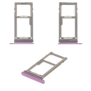 Sujetador de tarjeta SIM puede usarse con Samsung N960 Galaxy Note 9, morado, lavender Purple, single SIM
