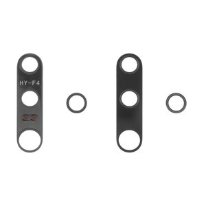 Vidrio de cámara puede usarse con Xiaomi Mi 10 Pro, negro, juego de 2 uds., M2001J1G