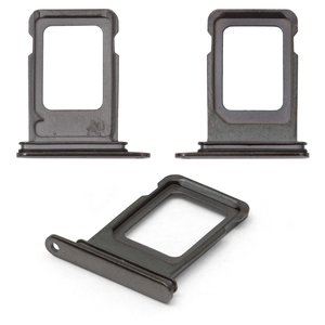 Sujetador de tarjeta SIM puede usarse con iPhone 11 Pro, gris, double SIM, matte space gray