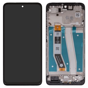 Pantalla LCD puede usarse con Motorola Moto G14 PAYF0010IN, negro, con marco, Original PRC , 1540458362