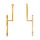 Cable flex puede usarse con Tecno Spark 30 Pro (KL7); Infinix Hot 50 Pro (X6881), del botón de volumen, del botón de encendido