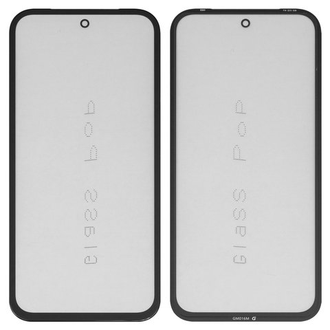 Vidrio de carcasa G+OCA PRO puede usarse con Google Pixel 8a, con película OCA, negro