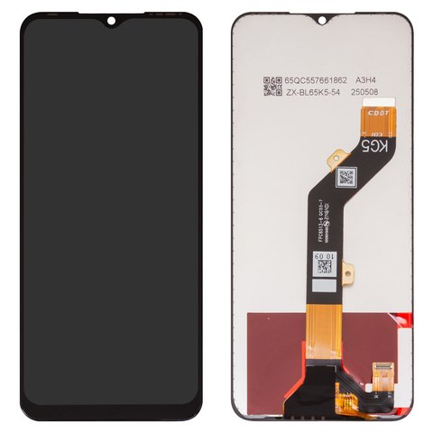 Pantalla LCD puede usarse con Tecno Pop 5 Lite, Pop 5 LTE, negro, sin marco, Original PRC , BD4, BD4i, BD4a