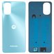 Panel trasero de carcasa puede usarse con Motorola Moto G22 XT2231, azul claro, iceberg blue