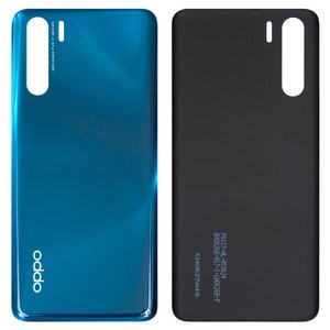 Panel trasero de carcasa puede usarse con Oppo A91, azul, brazil blue