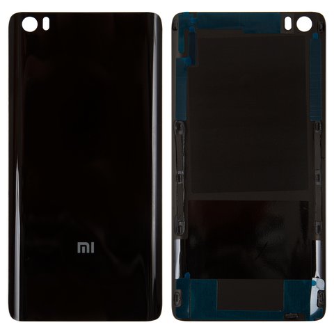 Задняя панель корпуса для Xiaomi Mi Note Pro, черная, Original PRC , стекло