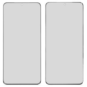 Скло корпуса для Samsung G985 Galaxy S20 Plus, чорне