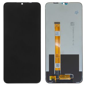 Дисплей для Realme C11, C12, C15, Narzo 30A, чорний, без рамки, Original PRC , RMX2185, RMX2189, RMX2180, RMX3171, FPC HTF065H051
