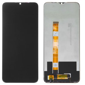 Дисплей для Oppo A15, A15s, чорний, без рамки, Original PRC , CPH2185, CPH2179, FPC HTF065H093 A0, BV065WBM L04