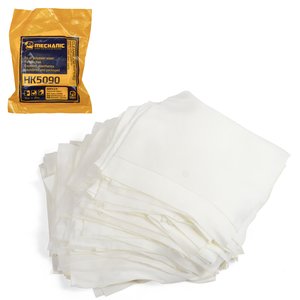 Салфетка из микрофибры Mechanic HK5090, для устранения пыли и отпечатков, 100 шт., 100*100 мм