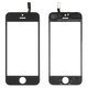 Сенсорний екран для iPhone 5S, iPhone SE, з рамкою, з ОСА-плівкою, Сopy, чорний