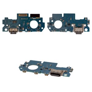 Шлейф для Samsung A346 Galaxy A34 5G, конектора зарядки, з мікрофоном, плата зарядки
