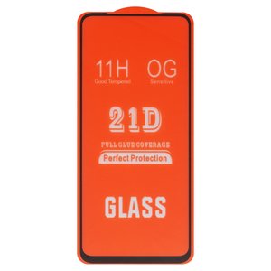 Захисне скло для Xiaomi Poco M3 Pro, Poco M3 Pro 5G, Redmi Note 10 5G, Redmi Note 11SE, сумісне з чохлом, Full Glue, без упаковки , чорний