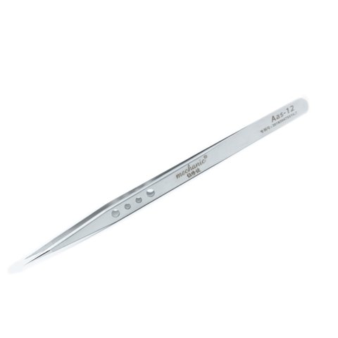 Пинцет монтажный Mechanic Aas 12, прямой