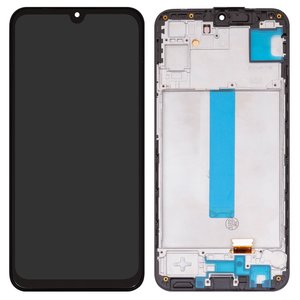 Дисплей для Samsung M346 Galaxy M34, черный, с рамкой, High Copy, OLED 