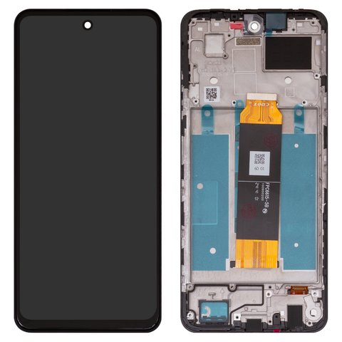 Дисплей для HMD Vibe N159V, чорний, з рамкою, High Copy, FPC6615 5B