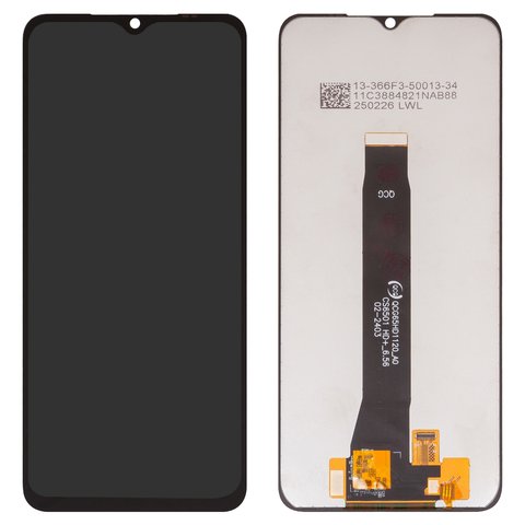 Дисплей для Doogee N55, N55 Plus, N55 Pro, чорний, без рамки, High Copy, QCG65HD1120_A0