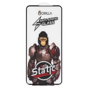 Защитное стекло для Google Pixel 8 Pro, совместимо с чехлом, Full Glue, Anti Static, черный, gorilla