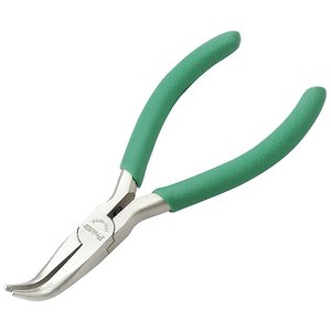 Длинногубцы с загнутым носиком Pro'sKit 1PK-055S (130 мм) Длинногубцы с загнутым носиком Pro'sKit 1PK-055S (130 мм)