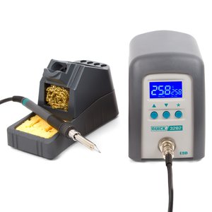 Индукционная паяльная станция для бессвинцовой пайки QUICK 3202 ESD Индукционная паяльная станция для бессвинцовой пайки QUICK 3202 ESD
